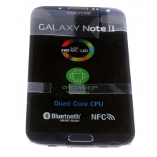 Samsung N7100 Note 2 ekranas su lietimui jautriu stikliuku ir rėmeliu originalus